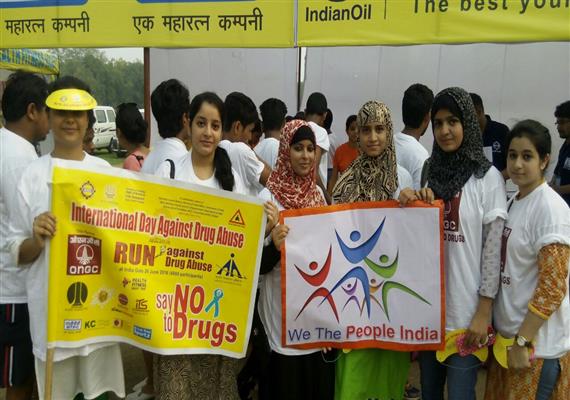 International Day Against Drug Abuse- We The People India